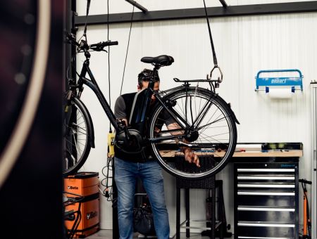 Elektrische fiets door ons laten onderhouden in Gent