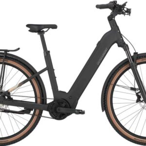 Bergamont E Horizon SUV 20 Belt Wave 2025 Trekking E Bike Damen Riemenantrieb Schwarz